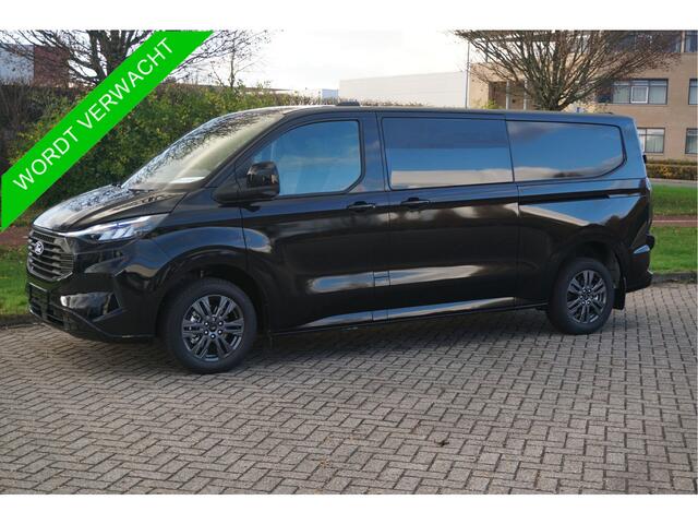 Ford TRANSIT CUSTOM 300L 170PK DC Limited AUT MY2024 Navi, ACC, Trekhaak, 360° Cam, 17" LM, Elec. Schuifdeur!! NR. S10*