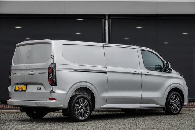 Ford TRANSIT CUSTOM L2H1 2.0Tdci 170Pk Aut. | Limited | 17'' | Trekhaak Wegklapbaar | Moondust Zilver