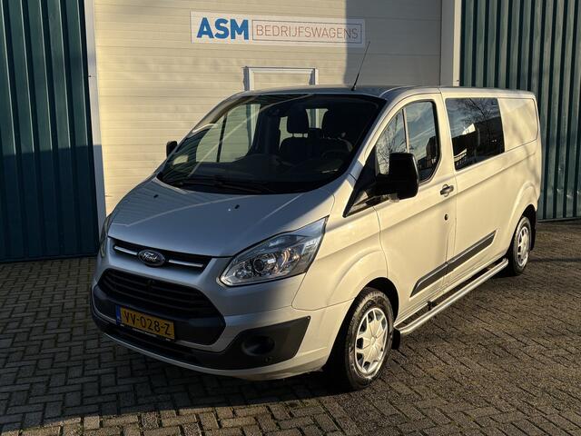 Ford TRANSIT CUSTOM 290 2.2 101Pk TDCI L2H1 Trend DC / Cruise / Airco / Trekhaak / Apk t/m 29-05-2025