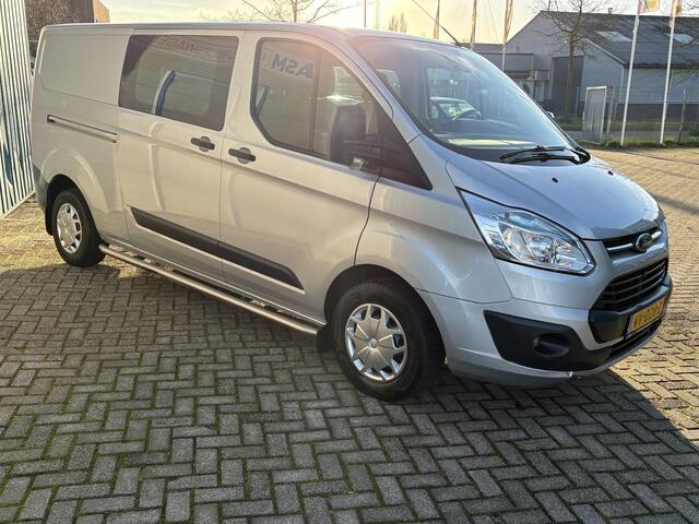 Ford TRANSIT CUSTOM 290 2.2 101Pk TDCI L2H1 Trend DC / Cruise / Airco / Trekhaak / Apk t/m 29-05-2025