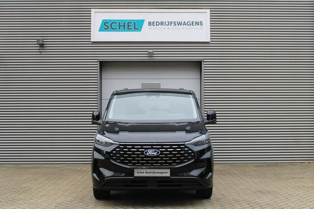 Ford TRANSIT CUSTOM 320 2.0 TDCI L2H1 Tourneo Titanium X DC 170pk - Adaptive Cruise - LED - Blind Spot - Leder - Navigatie - 360 Camera - Trekhaak - Rijklaar