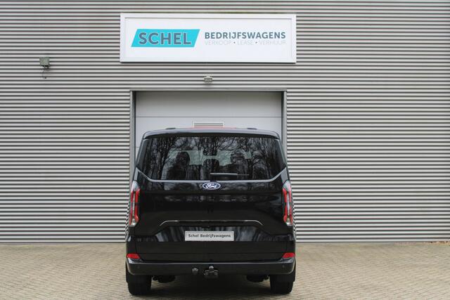 Ford TRANSIT CUSTOM 320 2.0 TDCI L2H1 Tourneo Titanium X DC 170pk - Adaptive Cruise - LED - Blind Spot - Leder - Navigatie - 360 Camera - Trekhaak - Rijklaar