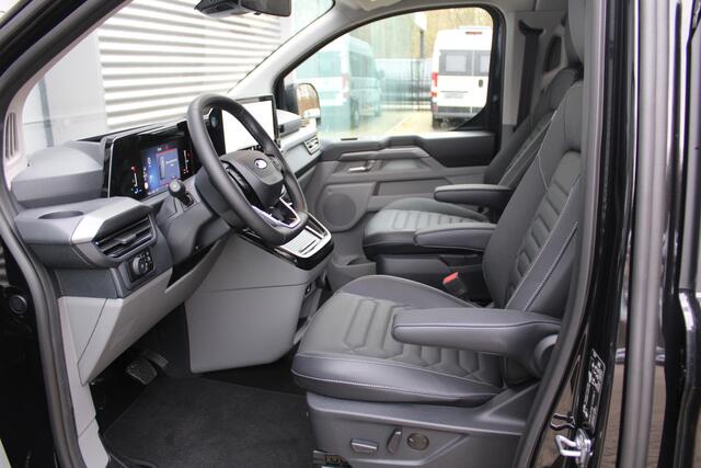 Ford TRANSIT CUSTOM 320 2.0 TDCI L2H1 Tourneo Titanium X DC 170pk - Adaptive Cruise - LED - Blind Spot - Leder - Navigatie - 360 Camera - Trekhaak - Rijklaar