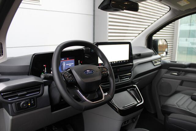 Ford TRANSIT CUSTOM 320 2.0 TDCI L2H1 Tourneo Titanium X DC 170pk - Adaptive Cruise - LED - Blind Spot - Leder - Navigatie - 360 Camera - Trekhaak - Rijklaar