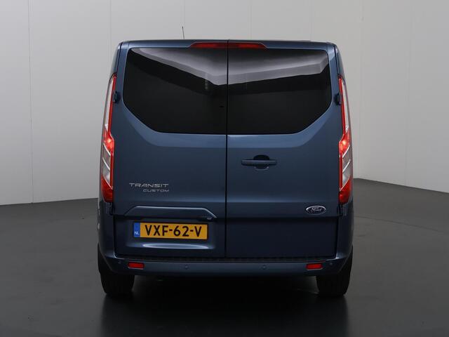Ford TRANSIT CUSTOM 300 2.0 TDCI | Aut. | L2 H1 | Limited | DC | Airco | Cruise Control | Schuifdeur L+R | 5-zits | Adaptieve Cruise | LM Velgen |