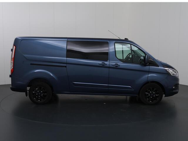 Ford TRANSIT CUSTOM 300 2.0 TDCI | Aut. | L2 H1 | Limited | DC | Airco | Cruise Control | Schuifdeur L+R | 5-zits | Adaptieve Cruise | LM Velgen |