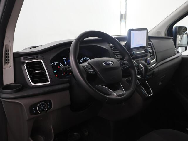 Ford TRANSIT CUSTOM 300 2.0 TDCI | Aut. | L2 H1 | Limited | DC | Airco | Cruise Control | Schuifdeur L+R | 5-zits | Adaptieve Cruise | LM Velgen |