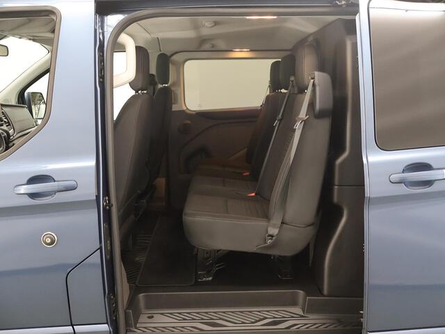 Ford TRANSIT CUSTOM 300 2.0 TDCI | Aut. | L2 H1 | Limited | DC | Airco | Cruise Control | Schuifdeur L+R | 5-zits | Adaptieve Cruise | LM Velgen |