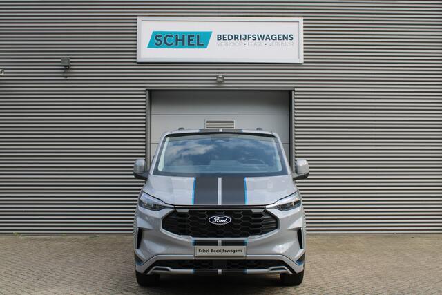 Ford TRANSIT CUSTOM 300 2.0 TDCI L2H1 Sport 170pk - 2x Schuifdeur - 19" LM velgen - ACC - Blind spot - Navi - Camera - Verwarmd stuur - Rijklaar