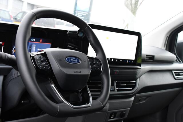 Ford TRANSIT CUSTOM 320 2.0 TDCI L2H1 Black Edition Limited Adaptieve Cruise, Camera, Virtual, Automaat, 70PK, Carplay, Multimedia, Stoelverwarming, UNIEK!