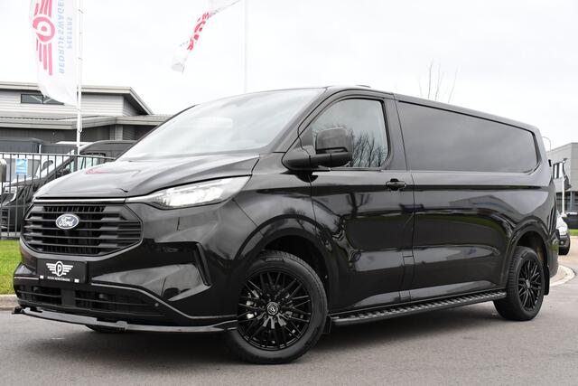 Ford TRANSIT CUSTOM 320 2.0 TDCI L2H1 Black Edition Limited Adaptieve Cruise, Camera, Virtual, Automaat, 70PK, Carplay, Multimedia, Stoelverwarming, UNIEK!