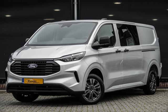 Ford TRANSIT CUSTOM L2H1 2.0Tdci 150Pk | Trend 320 | Dubbel Cabine voorbereiding | Trekhaak | 17'' | Moondust Zilver