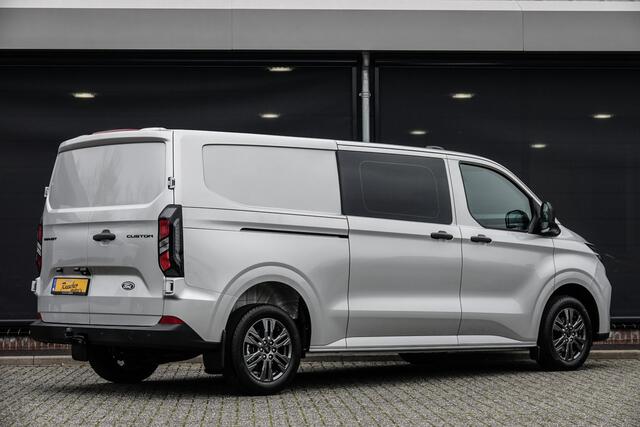 Ford TRANSIT CUSTOM L2H1 2.0Tdci 150Pk | Trend 320 | Dubbel Cabine voorbereiding | Trekhaak | 17'' | Moondust Zilver