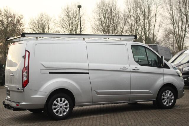 Ford TRANSIT CUSTOM 300 2.0TDCI 130pk L2H1 Limited | Automaat | Trekhaak | Imperiaal | Carplay/Android | Camera | Lease 501,- p/m