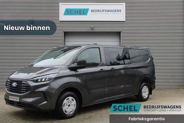 Ford TRANSIT CUSTOM 320 2.0 TDCI L2H1 Trend DC 136pk - 2x Schuifdeur - Carplay - Android - Camera - Verwarmd stuur - Trekhaak - LED koplampen - Stoelverwarming - Rijklaar