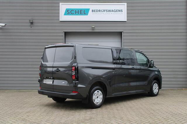Ford TRANSIT CUSTOM 320 2.0 TDCI L2H1 Trend DC 136pk - 2x Schuifdeur - Carplay - Android - Camera - Verwarmd stuur - Trekhaak - LED koplampen - Stoelverwarming - Rijklaar