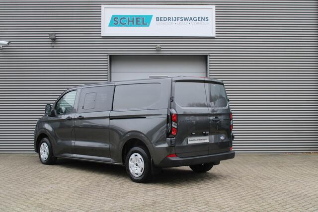 Ford TRANSIT CUSTOM 320 2.0 TDCI L2H1 Trend DC 136pk - 2x Schuifdeur - Carplay - Android - Camera - Verwarmd stuur - Trekhaak - LED koplampen - Stoelverwarming - Rijklaar