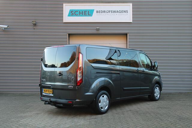 Ford TRANSIT CUSTOM 320 2.0 TDCI L2H1 Trend 130pk - 2x Schuifdeur - Carplay - Camera - Glaslook - Trekhaak - DAB - Rijklaar