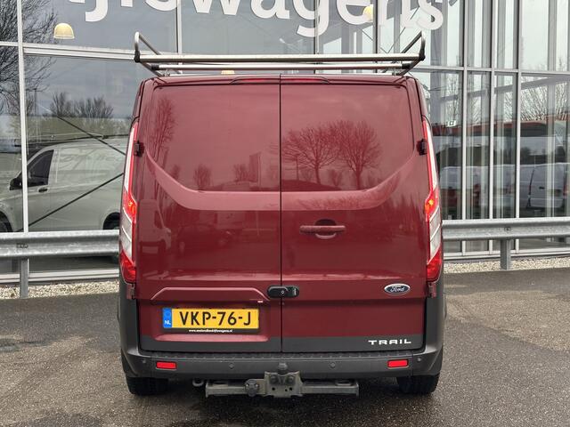 Ford TRANSIT CUSTOM 300 2.0 TDCI L2H1 Trail | 2x Schuifd | Trekhaak | Leder | Navi | Cruisec. | PDC