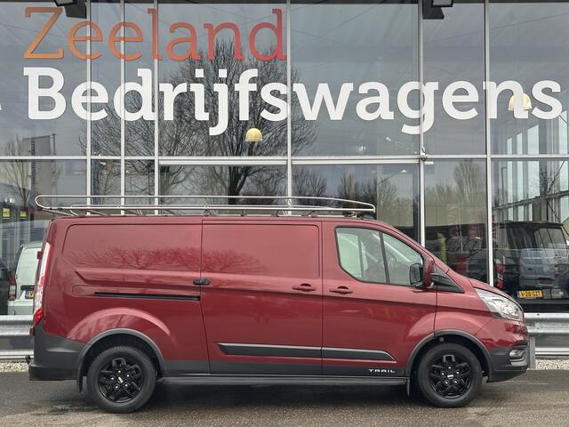Ford TRANSIT CUSTOM 300 2.0 TDCI L2H1 Trail | 2x Schuifd | Trekhaak | Leder | Navi | Cruisec. | PDC