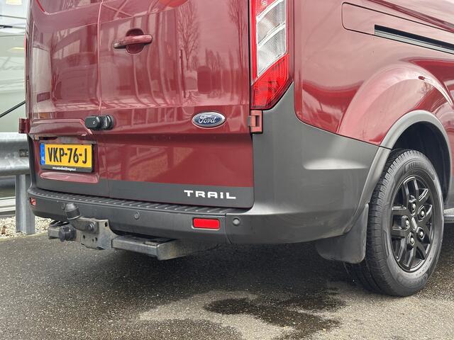Ford TRANSIT CUSTOM 300 2.0 TDCI L2H1 Trail | 2x Schuifd | Trekhaak | Leder | Navi | Cruisec. | PDC
