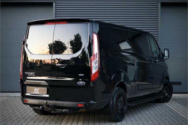 Ford TRANSIT CUSTOM 300 2.0 TDCI L2H1 AUT | Nieuwstaat | Camera | CarPlay | Lane Assist | Trekhaak | PDC V+A | 3-Zitter | Airco | AV Edition | 12 maanden garantie