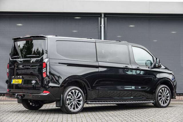 Ford TRANSIT CUSTOM DC L2H1 Dubbel Cabine | 170Pk Aut. | Limited | 19'' | Spoilerpack | Agate Black