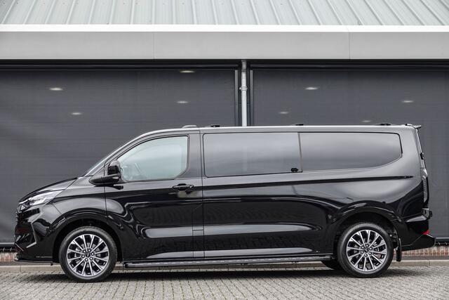 Ford TRANSIT CUSTOM DC L2H1 Dubbel Cabine | 170Pk Aut. | Limited | 19'' | Spoilerpack | Agate Black