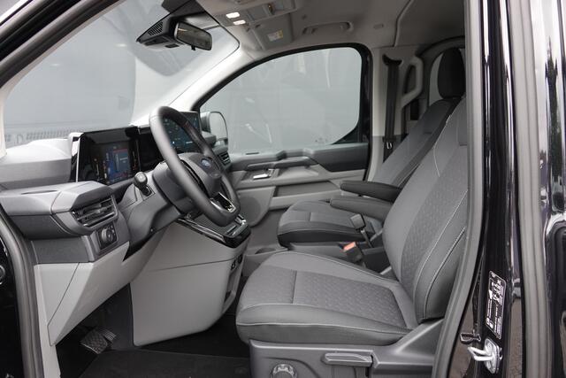 Ford TRANSIT CUSTOM DC L2H1 Dubbel Cabine | 170Pk Aut. | Limited | 19'' | Spoilerpack | Agate Black