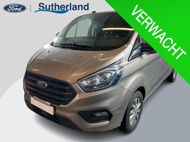 Ford TRANSIT CUSTOM 320 2.0 TDCI L2H1 Trend DC | 130pk Automaat | Dubbele Cabine | Bijrijdersstoel | Stoelverwarming | Navigatie | Camera | Privacy glass | Lichtmetalen velgen