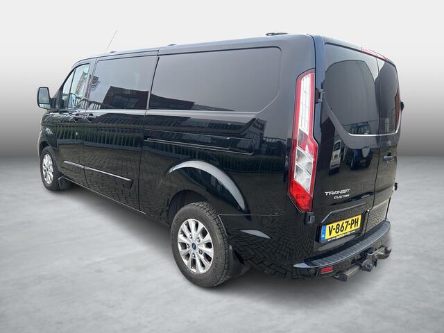 Ford TRANSIT CUSTOM L2H1 Limited DC 170PK Euro 6 Aut. Dubbele Cabine | stoel/stuur verwarming | dakdragers | trekhaak | zeer compleet | ¤ 358,- per mnd.
