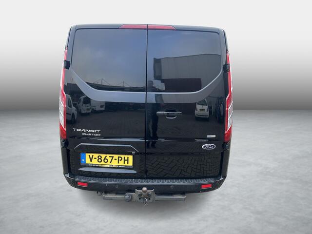Ford TRANSIT CUSTOM L2H1 Limited DC 170PK Euro 6 Aut. Dubbele Cabine | stoel/stuur verwarming | dakdragers | trekhaak | zeer compleet | ¤ 358,- per mnd.