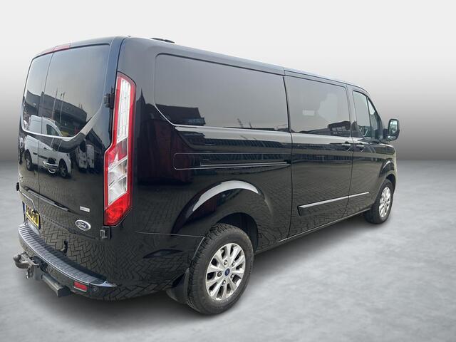 Ford TRANSIT CUSTOM L2H1 Limited DC 170PK Euro 6 Aut. Dubbele Cabine | stoel/stuur verwarming | dakdragers | trekhaak | zeer compleet | ¤ 358,- per mnd.