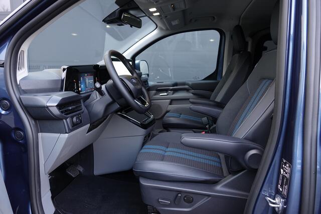Ford TRANSIT CUSTOM L2H1 170Pk Aut. | Tourneo Sport | Dubbel Cabine | 5-persoons | Camera | Trekhaak | 19''