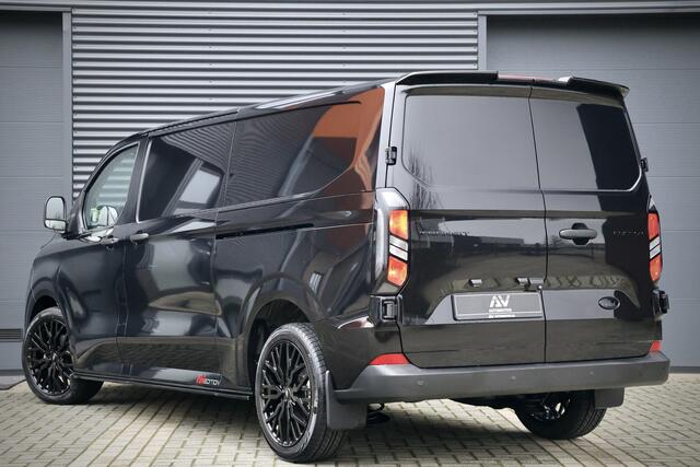 Ford TRANSIT CUSTOM 320 2.0 TDCI 170PK L2H1 AUT | ACC | Blind Spot | Camera | Lane Assist | Stoelverwarming | CarPlay | L+R Schuifdeur | Navigatie | Raptor Edition | Trekhaak | 3-Zitter | Verlengde fabrieksgarantie tot 07-2029