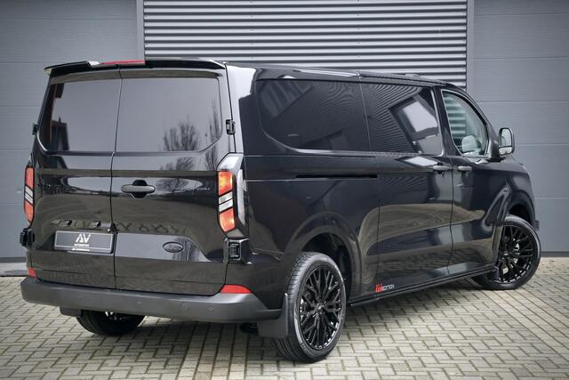 Ford TRANSIT CUSTOM 320 2.0 TDCI 170PK L2H1 AUT | ACC | Blind Spot | Camera | Lane Assist | Stoelverwarming | CarPlay | L+R Schuifdeur | Navigatie | Raptor Edition | Trekhaak | 3-Zitter | Verlengde fabrieksgarantie tot 07-2029