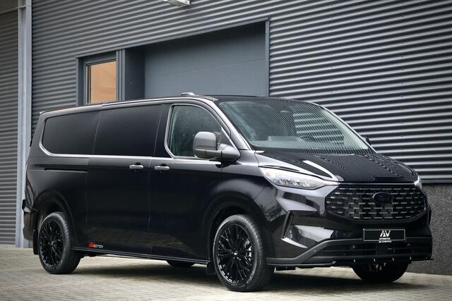Ford TRANSIT CUSTOM 320 2.0 TDCI 170PK L2H1 AUT | ACC | Blind Spot | Camera | Lane Assist | Stoelverwarming | CarPlay | L+R Schuifdeur | Navigatie | Raptor Edition | Trekhaak | 3-Zitter | Verlengde fabrieksgarantie tot 07-2029