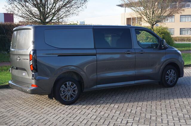 Ford TRANSIT CUSTOM 320L 170PK DC Limited AUT MY2024 Navi, ACC, Trekhaak, 360° Cam, 17" LM, 2x Schuifdeur!! NR. 772
