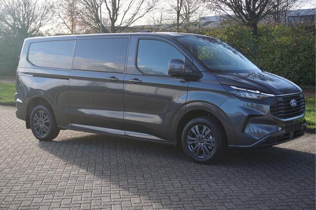 Ford TRANSIT CUSTOM 320L 170PK DC Limited AUT MY2024 Navi, ACC, Trekhaak, 360° Cam, 17" LM, 2x Schuifdeur!! NR. 772