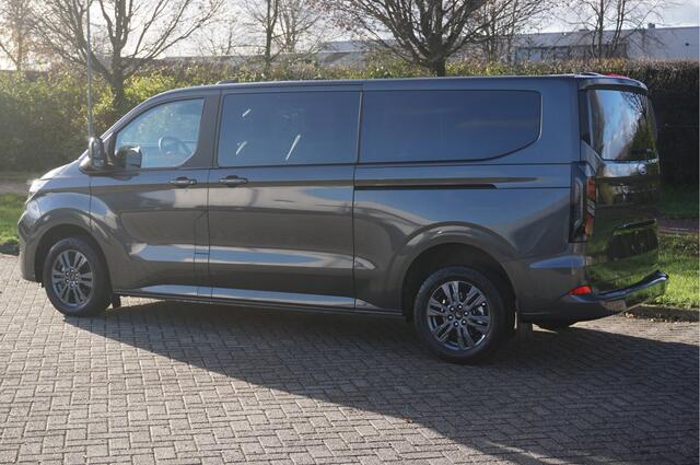 Ford TRANSIT CUSTOM Tourneo 320L 170PK DC Limited AUT MY2024 Leder, Sync4 Apple CP/Android A, Cam, LED Trekhaak!! NR. 678