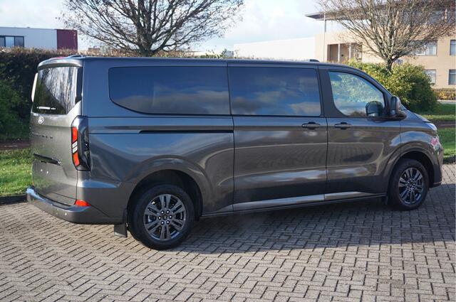 Ford TRANSIT CUSTOM Tourneo 320L 170PK DC Limited AUT MY2024 Leder, Sync4 Apple CP/Android A, Cam, LED Trekhaak!! NR. 678