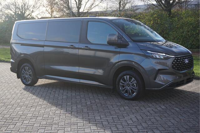 Ford TRANSIT CUSTOM Tourneo 320L 170PK DC Limited AUT MY2024 Leder, Sync4 Apple CP/Android A, Cam, LED Trekhaak!! NR. 678