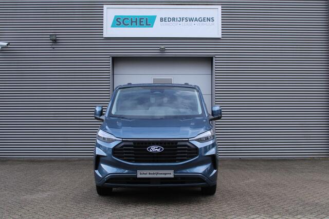 Ford TRANSIT CUSTOM 320 2.0 TDCI L2H1 Limited DC 170pk - Adaptive Cruise - Blind Spot - Navigatie - LED - Stoelverwarming - Rijklaar