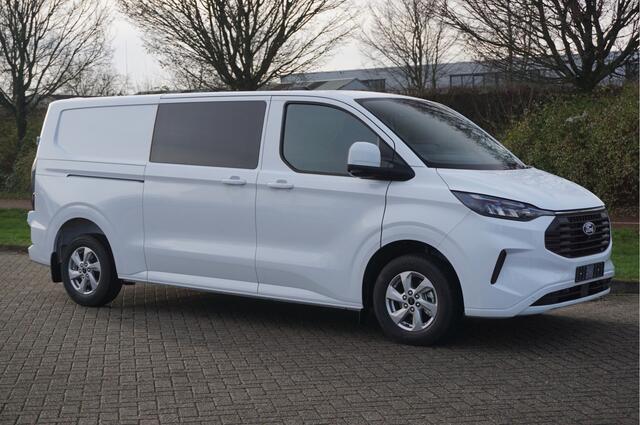 Ford TRANSIT CUSTOM 300L 170PK DC Limited AUT BPM VRIJ!! Navi, ACC, 360° Cam, 16" LM!! NR. 779