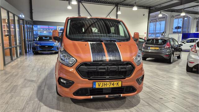 Ford TRANSIT CUSTOM 320 2.0 TDCI L2H1 185PK Dubbel cabine Sport |adp. cruise control | Navi | Winter pakket| Raptor Grill |