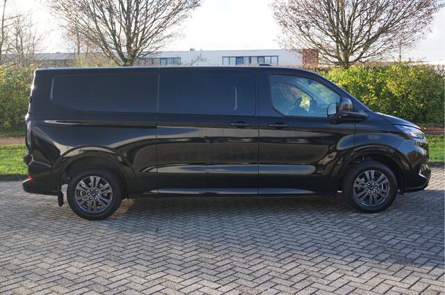Ford TRANSIT CUSTOM 300L 170PK DC Limited AUT MY2024 Navi, ACC, Trekhaak, 360° Cam, 17" LM, Elec. Schuifdeur!! NR. 642