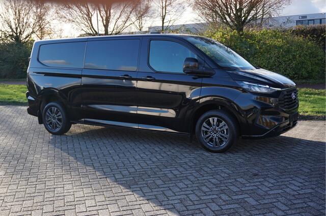 Ford TRANSIT CUSTOM 300L 170PK DC Limited AUT MY2024 Navi, ACC, Trekhaak, 360° Cam, 17" LM, Elec. Schuifdeur!! NR. 642