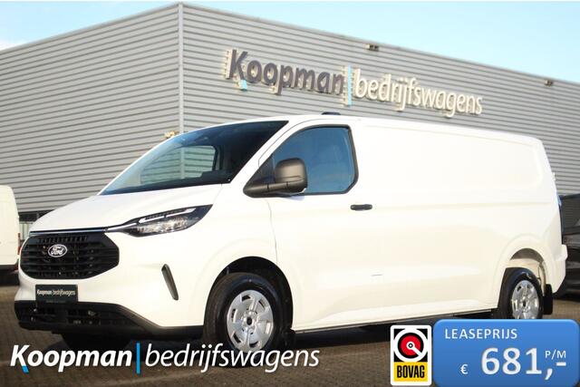 Ford TRANSIT CUSTOM 320 2.0TDCI 136pk L2H1 Trend | Automaat | Carplay/Android | LED | Sync 4 13" | Keyless | Camera | Lease 681,- p/m
