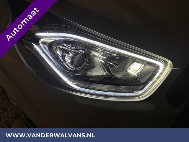 Ford TRANSIT CUSTOM 2.0 TDCI 130pk Automaat **BPM VRIJ voor de Ondernemer** L2H1 Euro6 Airco | Camera | Navigatie | LED Trekhaak, Apple Carplay, Android Auto, Cruisecontrol, Parkeersensoren, Verwarmde voorruit, Bijrijdersbank