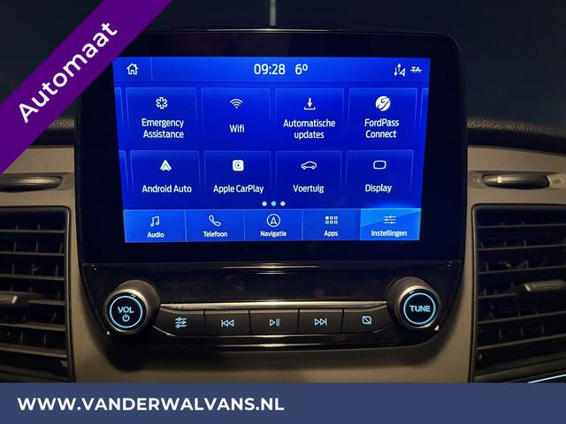Ford TRANSIT CUSTOM 2.0 TDCI 130pk Automaat **BPM VRIJ voor de Ondernemer** L2H1 Euro6 Airco | Camera | Navigatie | LED Trekhaak, Apple Carplay, Android Auto, Cruisecontrol, Parkeersensoren, Verwarmde voorruit, Bijrijdersbank